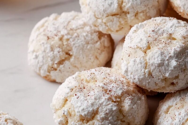 Eggnog Meltaway Cookies Recipe