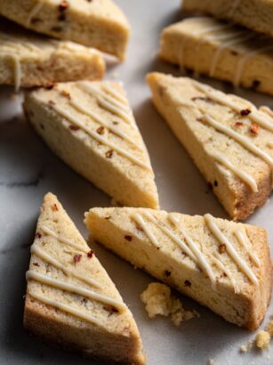 Eggnog Shortbread Cookies Recipe