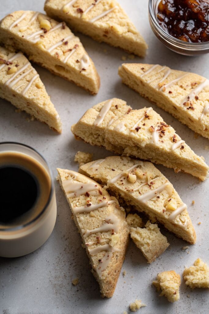 Eggnog Shortbread Cookies Recipe