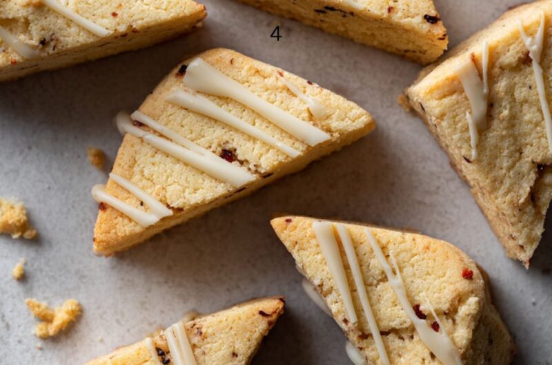 Eggnog Shortbread Cookies Recipe