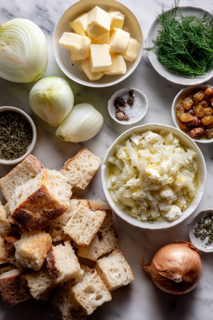 Fennel, Pear and Chestnut Stuffing Recipe