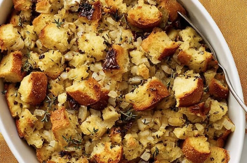 Fennel, Pear and Chestnut Stuffing Recipe