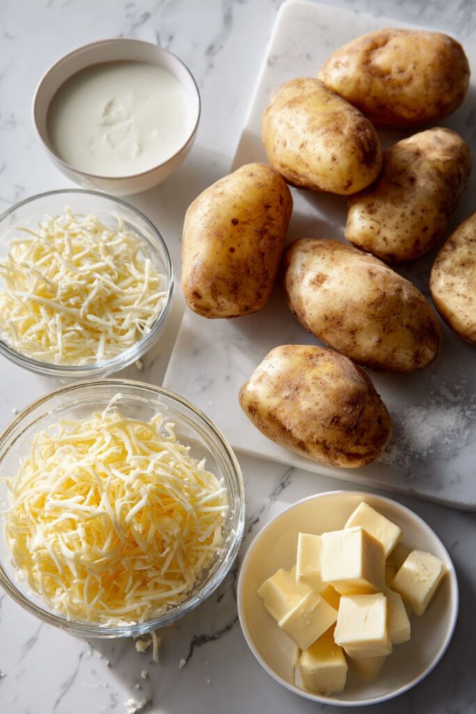 Fondue Mashed Potatoes Recipe