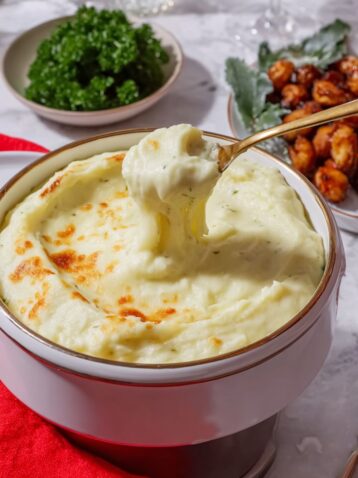 Fondue Mashed Potatoes Recipe