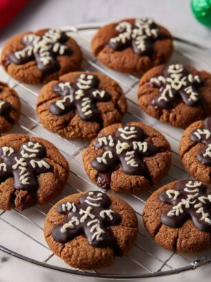 Gingerbread Thumbprint Cookies Recipe