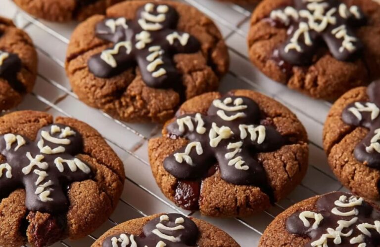 Gingerbread Thumbprint Cookies Recipe