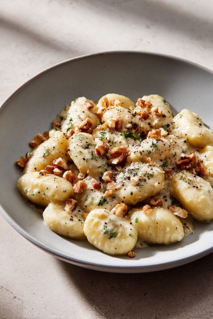 Gnocchi al Gorgonzola