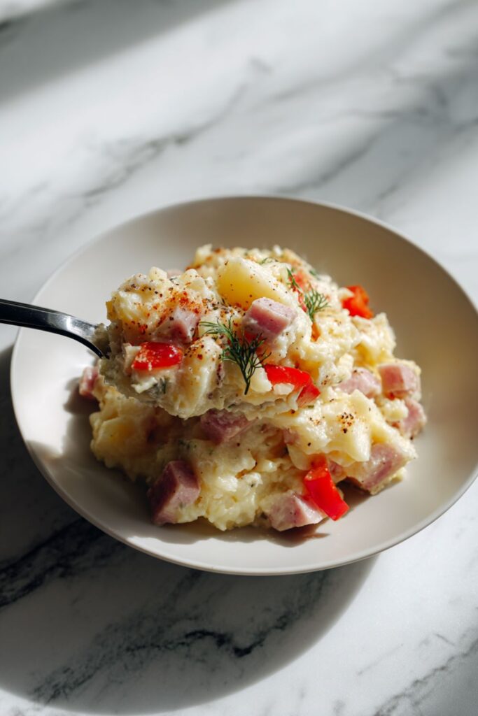 Ham and Cheese Breakfast Bake