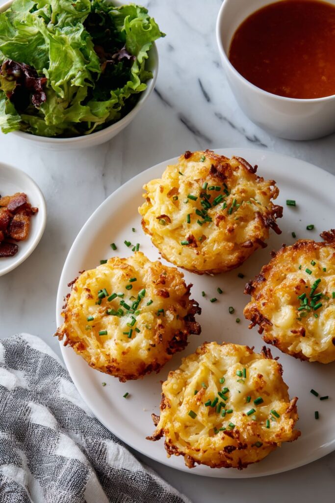 Hash Brown Mac and Cheese Cups Recipe