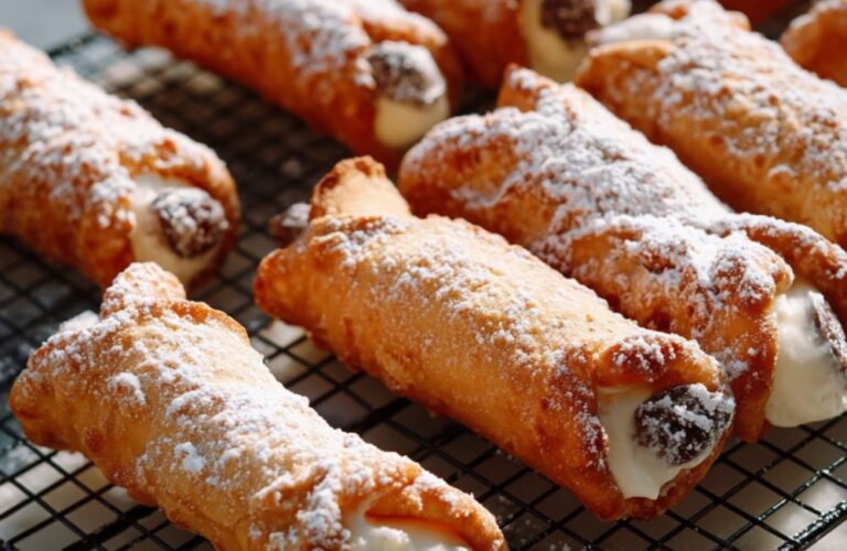 Homemade Cannoli Recipe