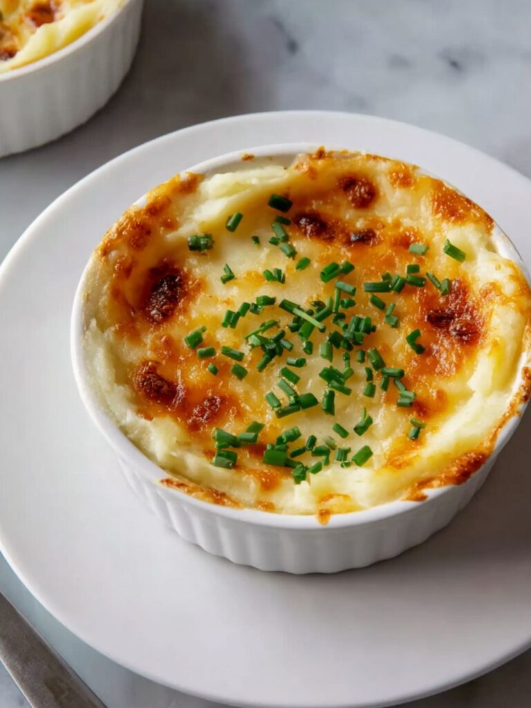 Individual Delmonico Potatoes Recipe