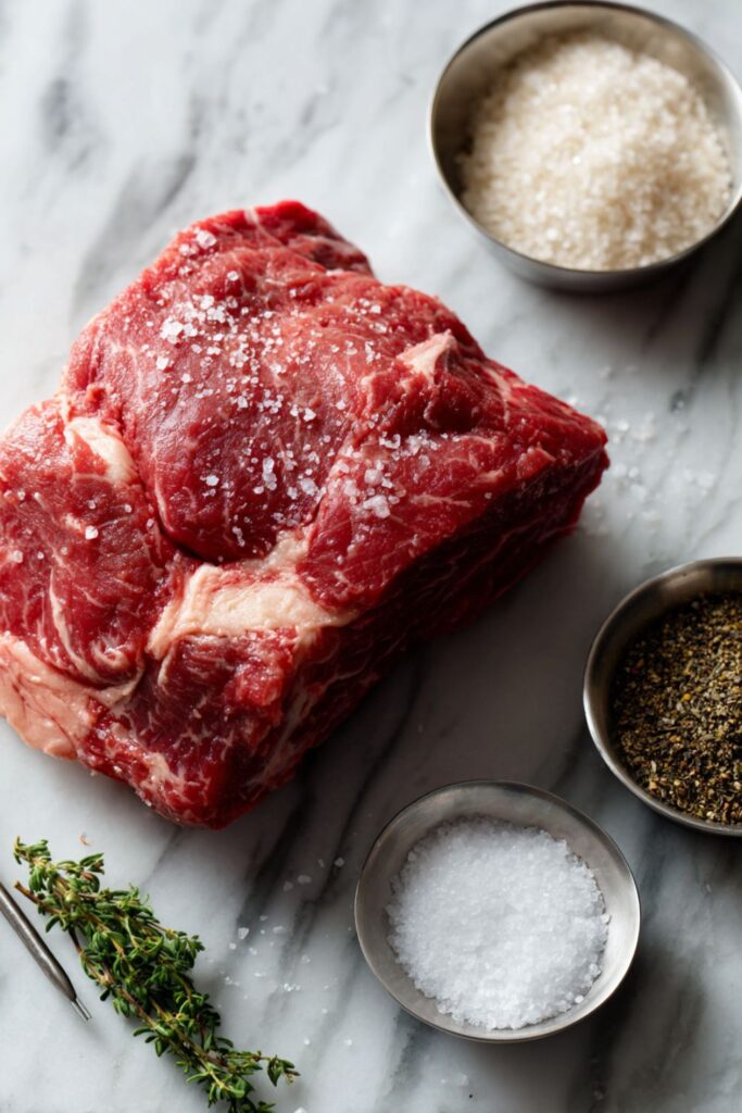 Kosher Salt Encrusted Prime Rib Roast Recipe