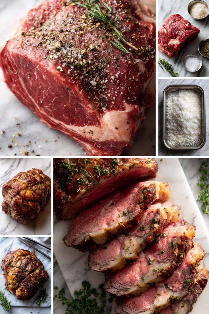 Kosher Salt Encrusted Prime Rib Roast Recipe