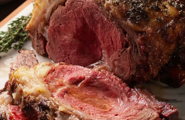 Kosher Salt Encrusted Prime Rib Roast Recipe