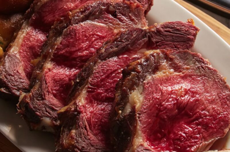 Kosher Salt Encrusted Prime Rib Roast Recipe