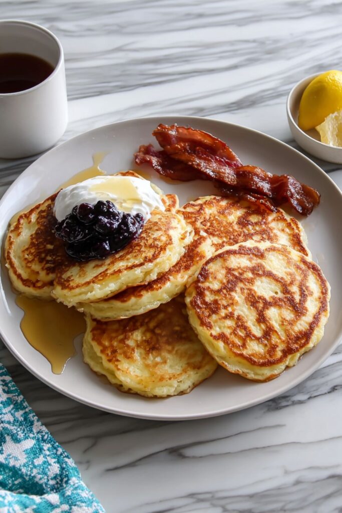 Lemon-Ricotta Pancakes Recipe