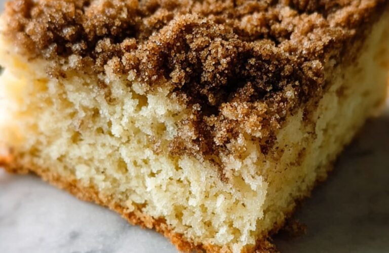 Make-Ahead Sour Cream Coffee Cake Recipe