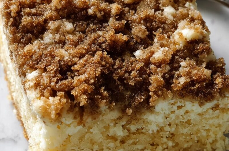 Make-Ahead Sour Cream Coffee Cake Recipe