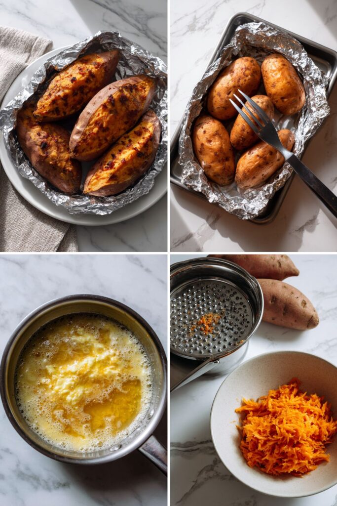 Maple Mashed Sweet Potatoes Recipe