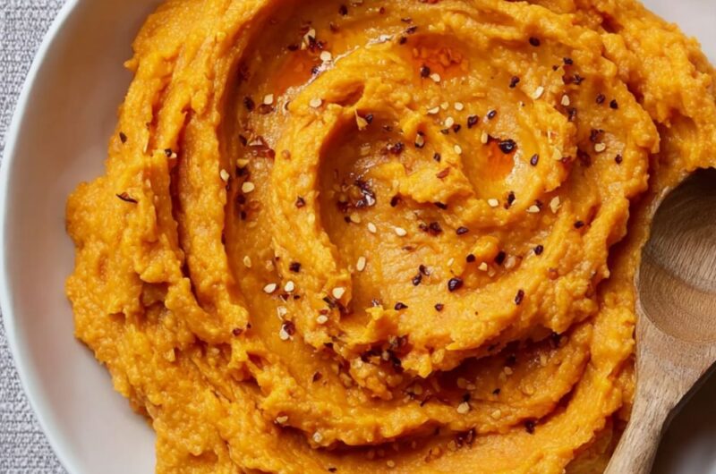 Maple Mashed Sweet Potatoes Recipe