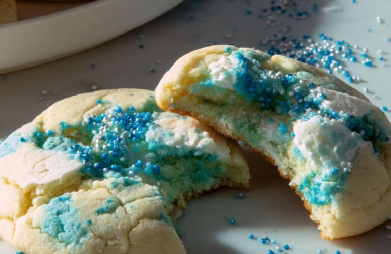 Marshmallow-Stuffed Blizzard Cookies Recipe