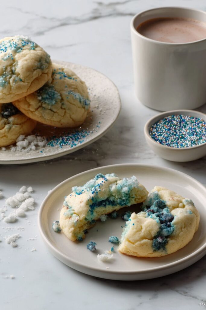 Marshmallow-Stuffed Blizzard Cookies Recipe