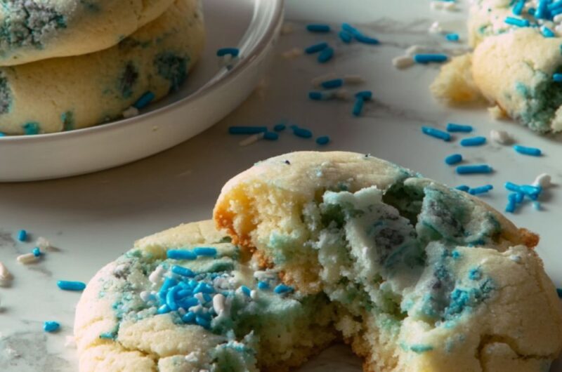 Marshmallow-Stuffed Blizzard Cookies Recipe