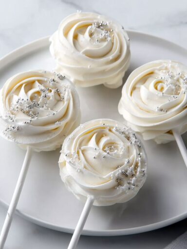 Meringue Lollipops Recipe