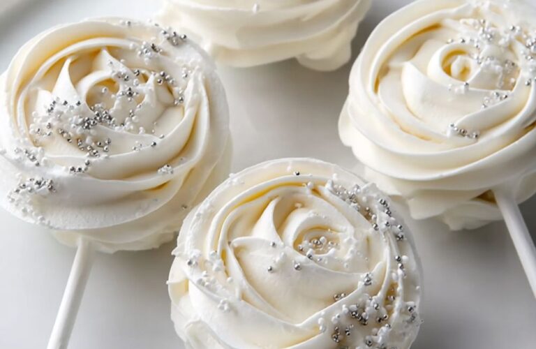 Meringue Lollipops Recipe