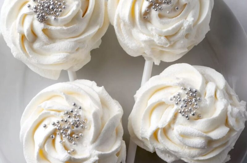 Meringue Lollipops Recipe