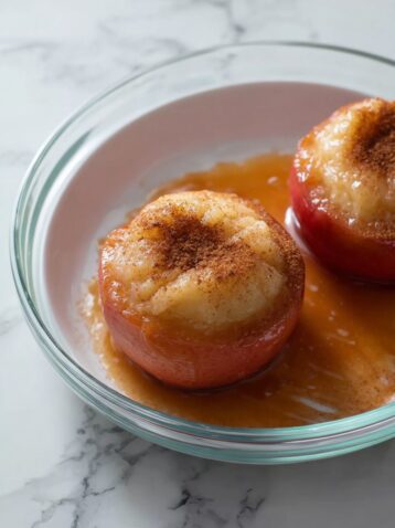 Microwave Baked Apples Recipe