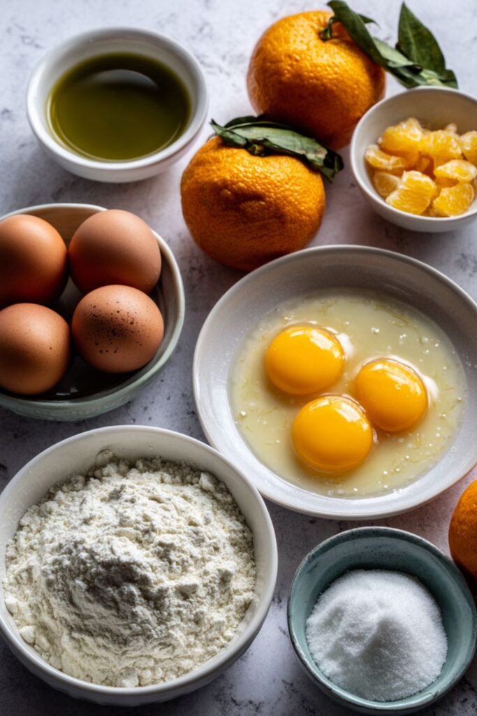Orange-Olive Oil Mini Cakes with Citrus Glaze Recipe