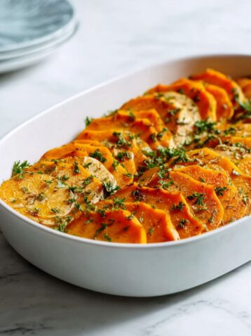 Orange and Maple Roasted Butternut Squash Recipe