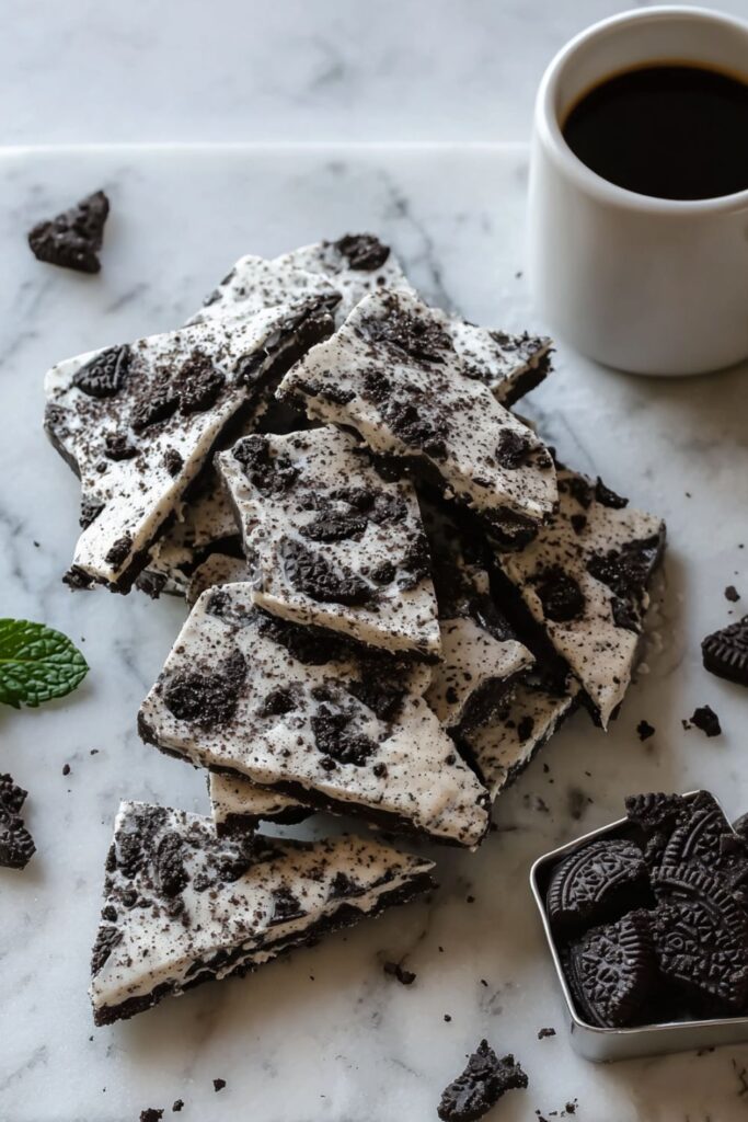 Oreo Cookie Bark Recipe