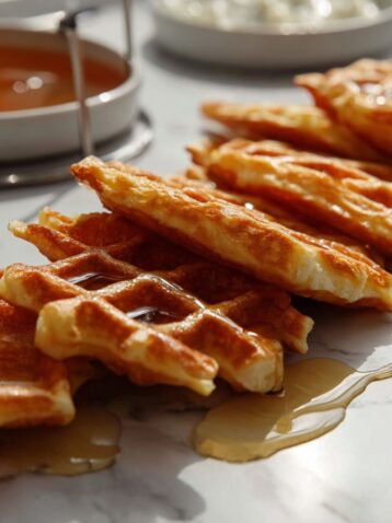 Overnight Belgian Waffles Recipe