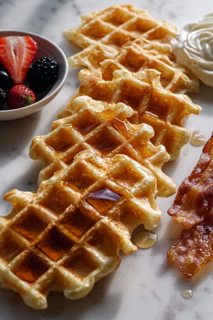 Overnight Belgian Waffles Recipe