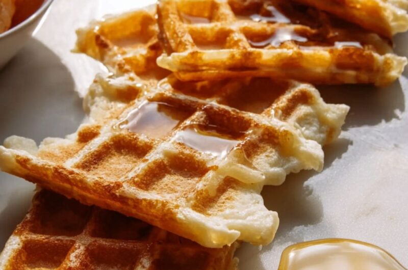 Overnight Belgian Waffles Recipe