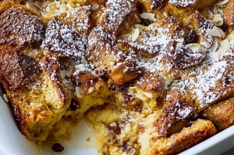 Panettone French Toast Casserole Recipe