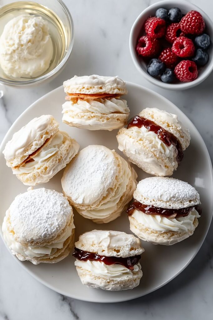 Meringue Sandwiches Recipe