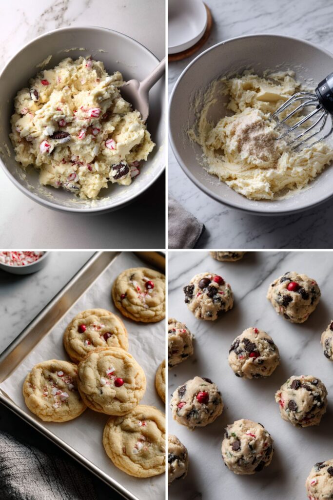 Peppermint Cookies-and-Cream Cookies Recipe