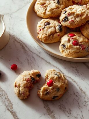 Peppermint Cookies-and-Cream Cookies Recipe