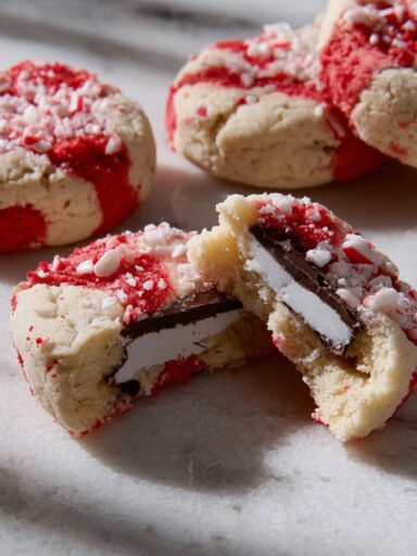 Peppermint Muffin-Tin Cookies Recipe