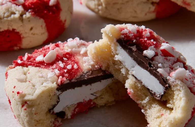 Peppermint Muffin-Tin Cookies Recipe