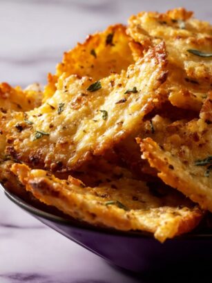 Pine Nut Cheese Crisps Recipe