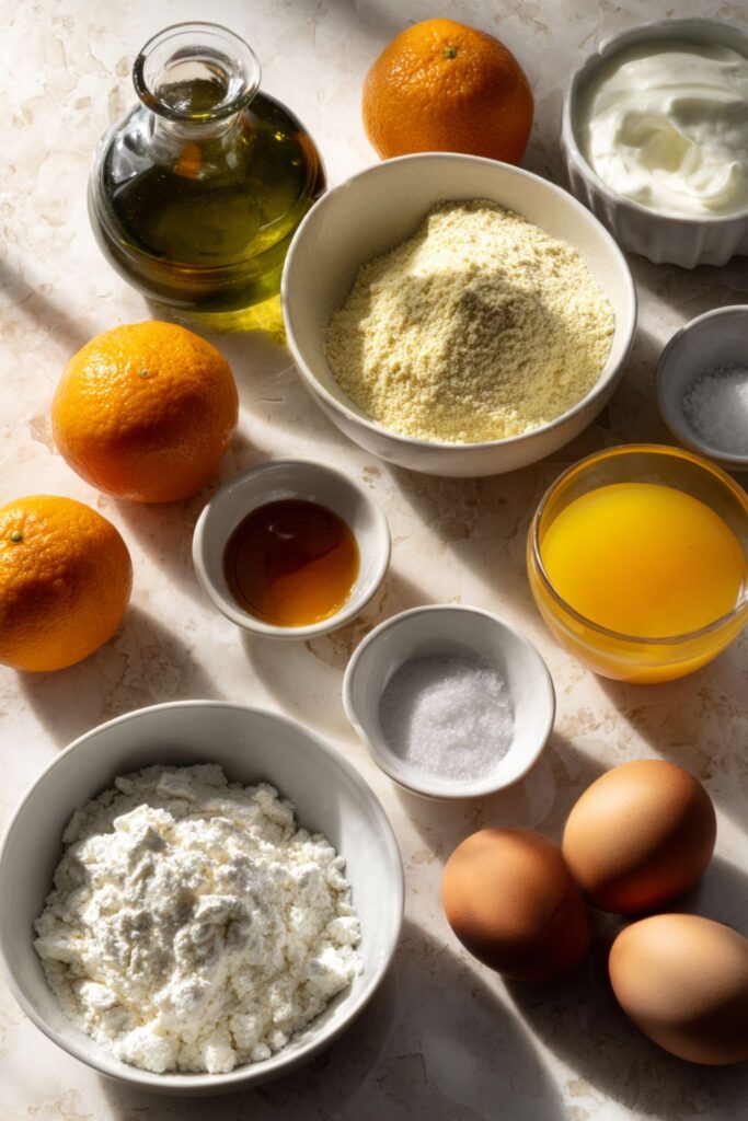 Orange-Olive Oil Semolina Cake Recipe