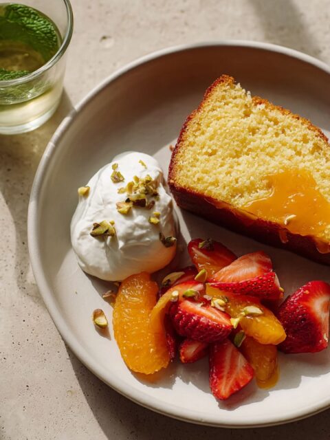 Orange-Olive Oil Semolina Cake Recipe