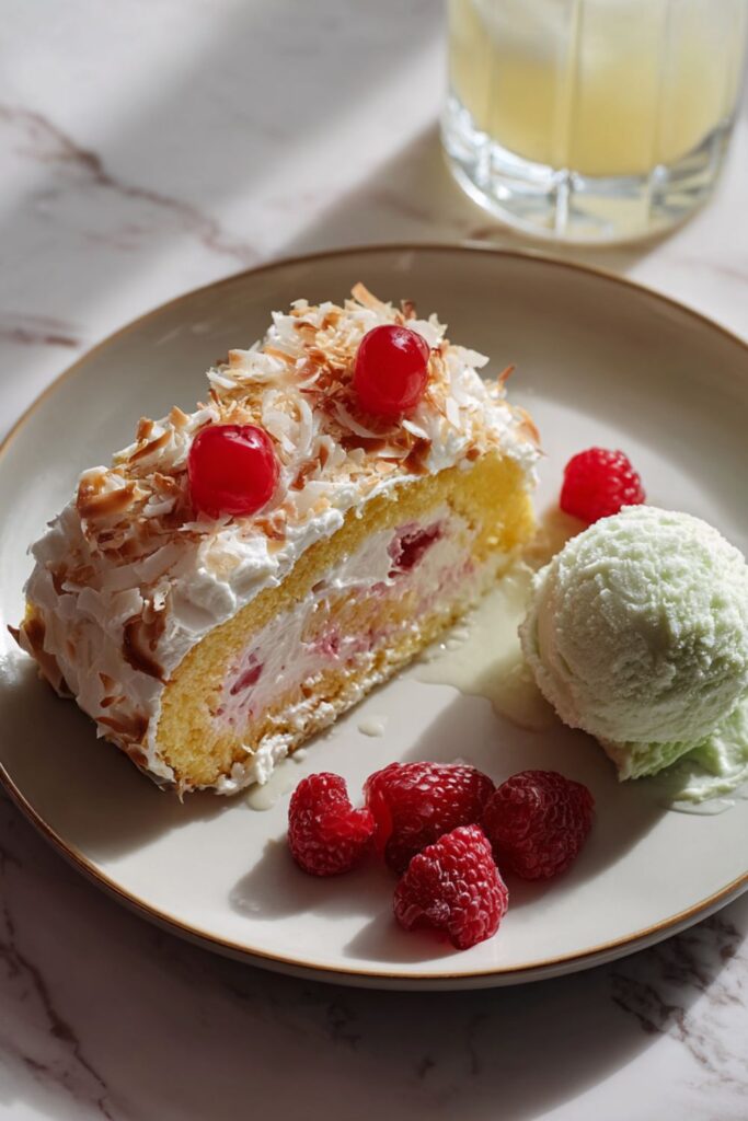 Pineapple Cake Roll Recipe