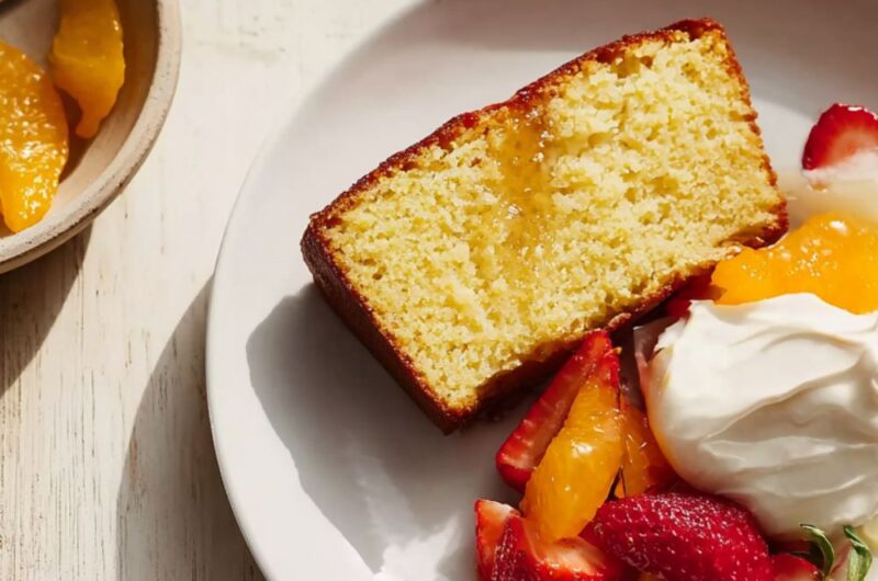Orange-Olive Oil Semolina Cake Recipe