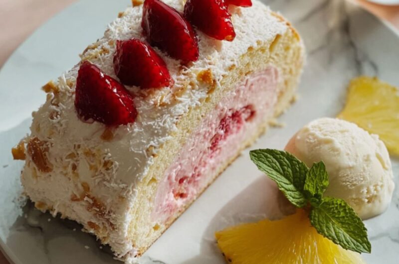 Pineapple Cake Roll Recipe