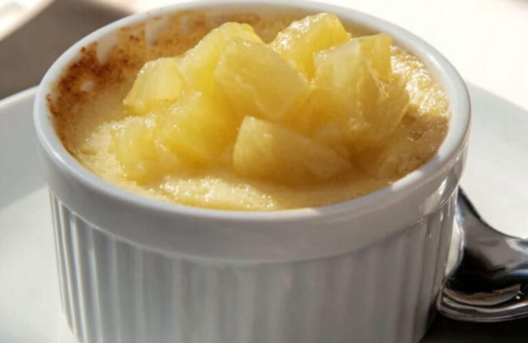 Pineapple Pudding Cakes Recipe